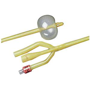 Bard Lubricath Continuous Irrigation 3-Way Foley Catheter, Lubricated,5cc Balloon Capacity