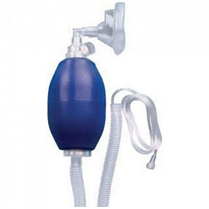 Vyaire Adult Resuscitator Masks - Manual Resuscitator with Oxygen Tubing, Adult - 2K8001