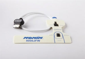 Nonin WristOx2 3150 USB Pulse Oximeter - WristOx2 3150 Oximeter Flex Sensor, Adult, 25 Disposable Flexiwraps - 8000J-WO2