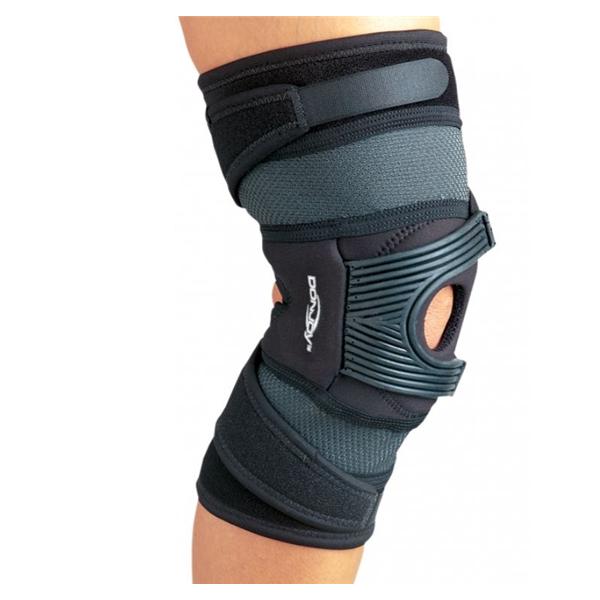 DJO Brace Sleeve Tru-Pull Advanced System Adult Patellofemoral Drytx Blk Sz Md Rt Ea - 11-2292-3