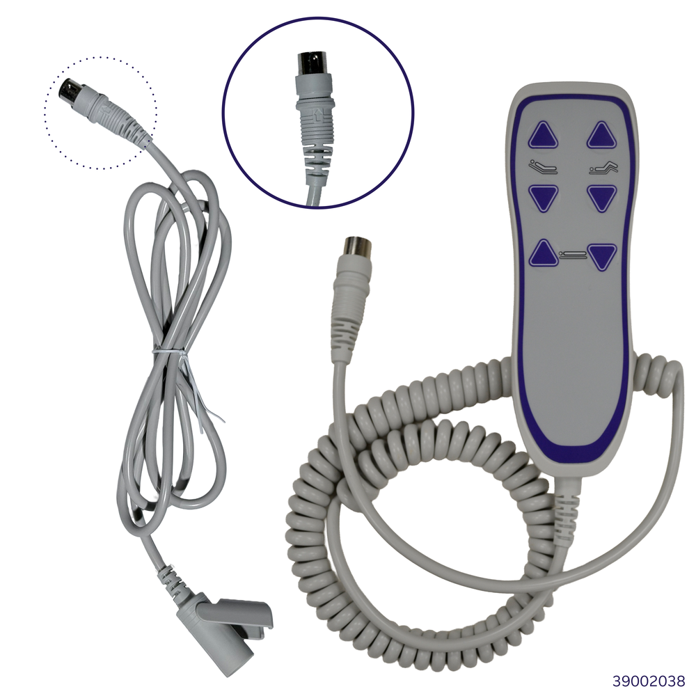 Joerns Healthcare Easy Care Bed Accessories - Bed Hand Control Handswitch, 6-Function - 39002038