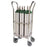 FWF Medical Products Oxygen Tank Cylinder Carts - Rollabout Oxygen Cylinder Cart, Size D and E Cylinders, Holds 6 Cylinders - 1070-6WH