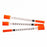 Mhc Medical Products Easy Touch Insulin Syringes - Easy Touch Insulin Syringe with Needle, 0.5 mL Capacity, 28G x 1/2" - MHZ828555Z