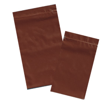 Action Health Amber 2 Mil Zip Bags, 2.5W x 9H - Z250902A