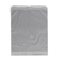Action Health Drawstring Bags - Clear Drawstring Bags, 2 Mil Thickness