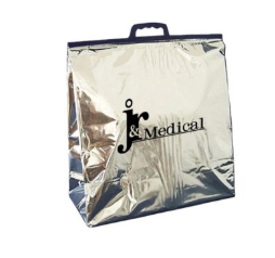 Action Health Foil Handle Bags - Silver