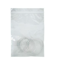 Action Health Anti-Tarnish Bags - Anti-Tarnish Zip Bags, Clear, 2 Mil Thickness