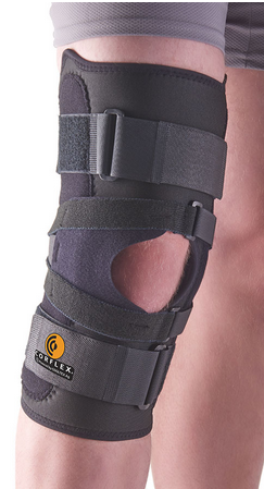 Corflex CoolTex Ag 13″ Knee-O-Trakker Brace With Hinge — Grayline Medical