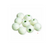 Dukal American White Cross Dissector Sponges - American White Cross Round Dissector Sponges, Sterile, 0.375" x 0.25" - 10563