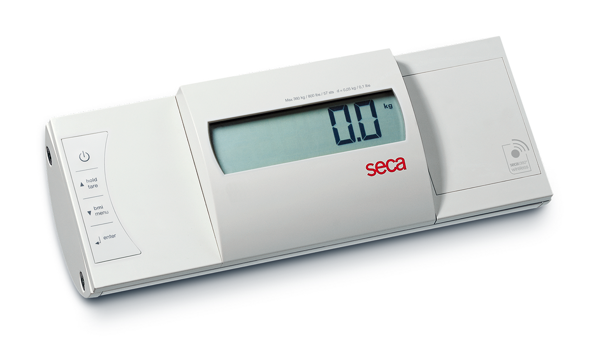 Seca EMR-validated flat scale with extra-large platform - seca 634
