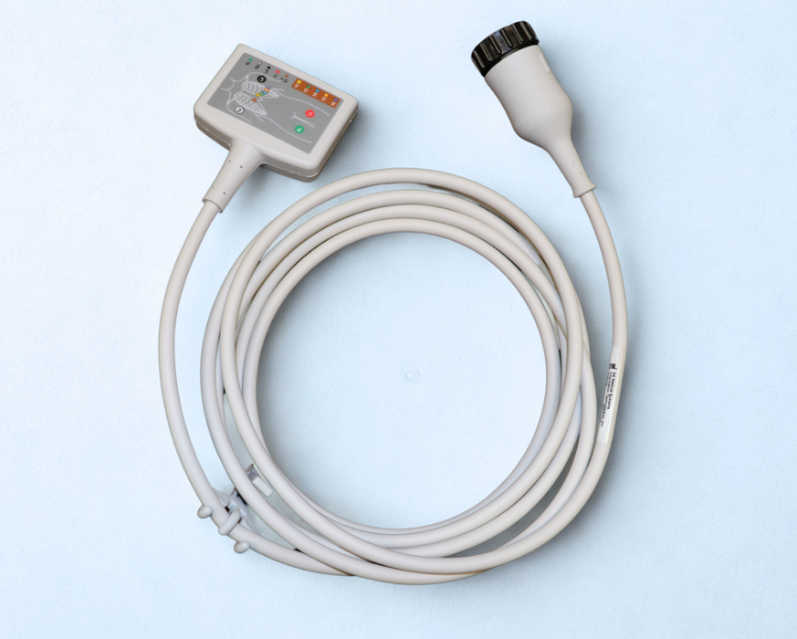 GE CLAB ECG Trunk Cable, 12-lead, AHA, 3.0 m/10 ft. - ECG 2003419-001