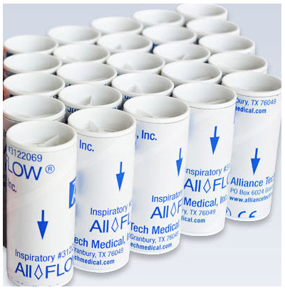 Disposable Mouthpieces with One-Way Valve for Inspiratory Use - 221-3122069EA
