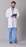 Medline Perform Men's 6-Pocket Staff-Length Lab Coats - 1420WHTL