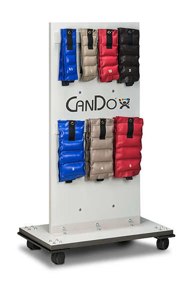 CanDo Mobile Weight Rack with Accessories - 15-4257