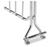 Uline Shelf Dividers 24 x 8", Chrome - H-1761C