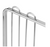 Uline Shelf Dividers 24 x 8", Chrome - H-1761C