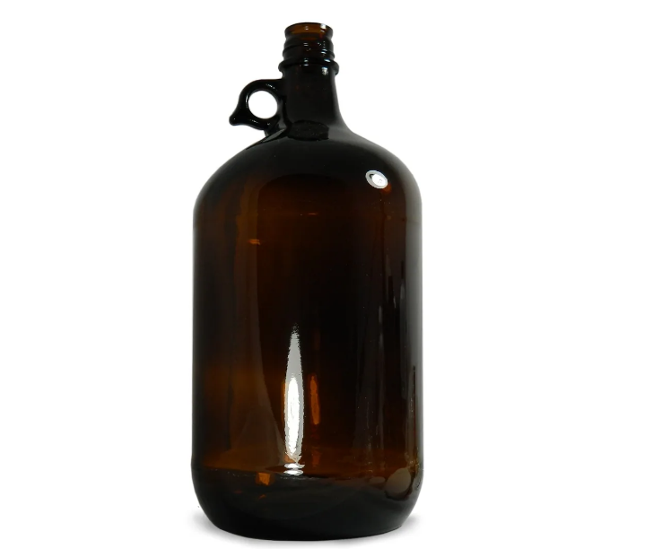Qorpak™ Safety Coated Amber Glass Jug 6/pack - 324578