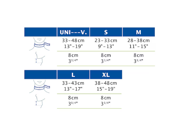 Essity Actimove Cervical Collar Regular 3.25In White Medium