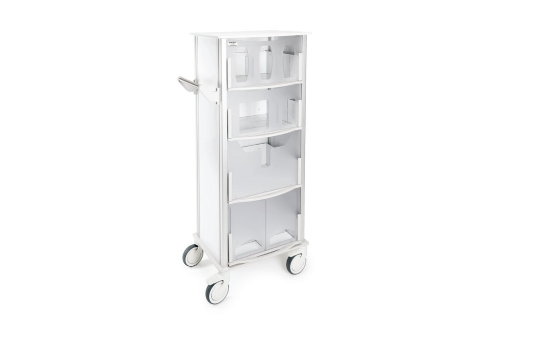 Bowman® Standard Infection Prevention PPE Isolation Cart - CT200-0000