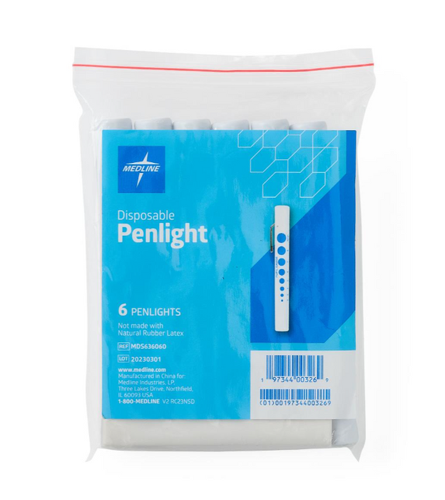 Medline Disposable Penlights - Disposable Penlight - MDS636060