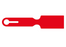 Steris SIEVE TRAY TAG 236X50MM RED [250/PK] - 09266