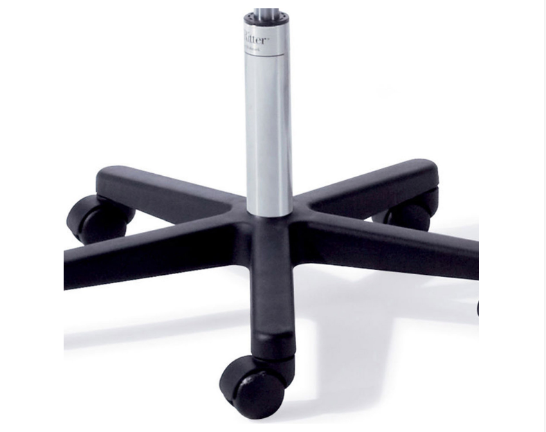Midmark Ritter 272 Air Lift Stool - Ritter 272 Air Lift Stool, Pneumatically Adjustable, Ultrafree, Black - 272-001-867