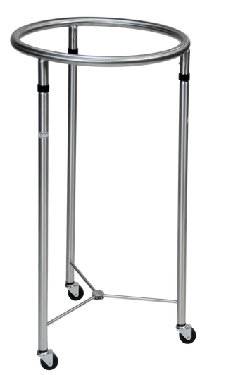 Stainless Steel Round Hamper