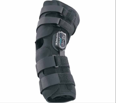 Playmaker - Knee Brace Medium Pull-On / Hook and Loop Strap Closure 18-1/2 to 21 Inch Circumference Left or Right Knee - 11-1395-3