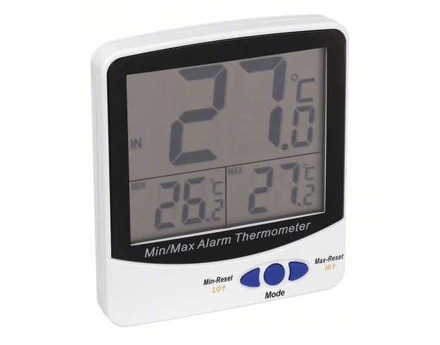 THERMCO Digital Food Service Thermometer: Refrigerator/Freezer, LCD - ACC895FRE