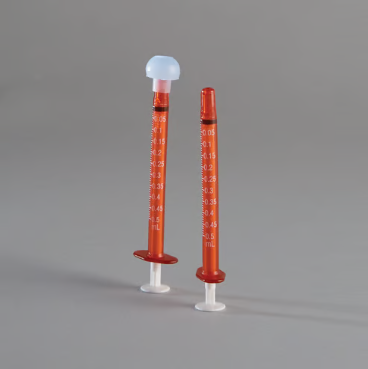 ExactaMed™ Oral Dispensers w/ Tip Caps, 0.5mL - 7873