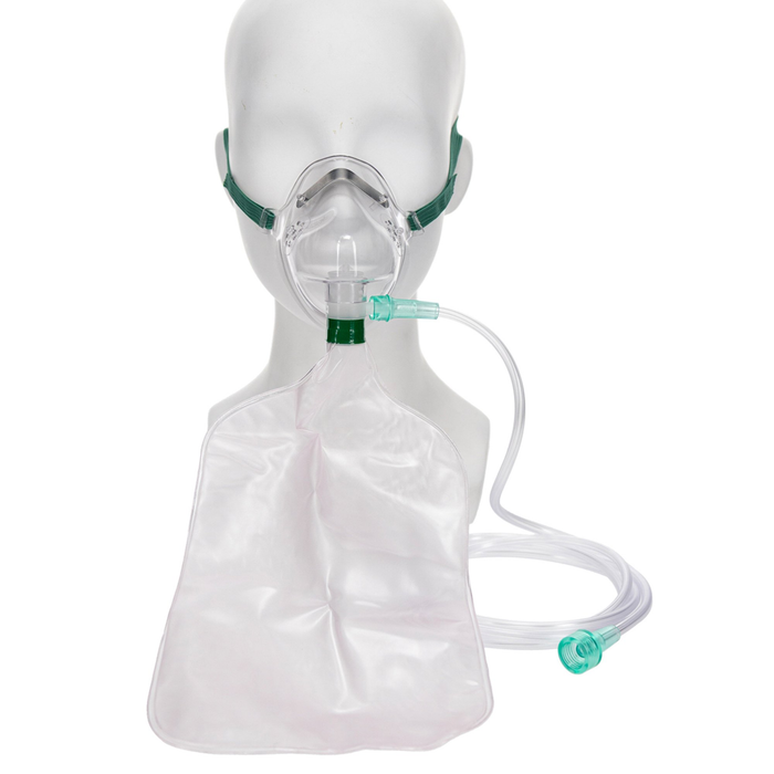 Sun Med Oxygen Mask AirLife™ Under the Chin Style Pediatric MASK, OXY REBREATH HI CONC W/OVLV UNCONNECT PED - 001267U