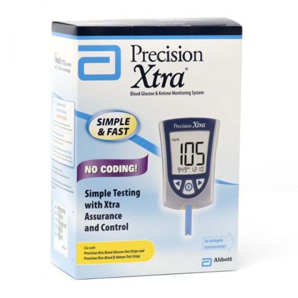 Abbott  Blood Glucose and Ketone Meter Precision Xtra® METER, BLD GLUC PRECISION XTRAMG/DLEN/ES - 9881465