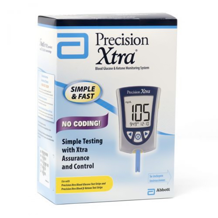 Abbott  Blood Glucose and Ketone Meter Precision Xtra® METER, BLD GLUC PRECISION XTRAMG/DLEN/ES - 9881465