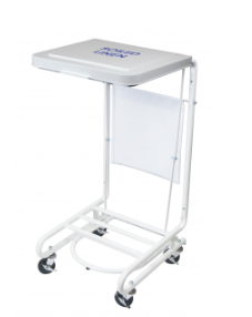 Centurion Medium Continue Cart Linen Hamper Cart with Flat Lid - Centurion Continue Cart Soiled Linen Cart / Hamper with Flat Lid, Large, 37.75" H x 18.5" W x 19.5" D - CX102