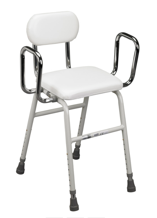Drive Medical - All Purpose Stool Backrest White - 12455