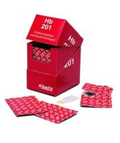 Hemocue Hematology Reagent Microcuvette HemoCue® Hb 201 Hemoglobin (Hb) For HemoCue Photometers 100 Tests - 111732