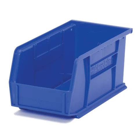 Organizer Bins for Medical Supplies - 4.125"W x 10.875"D x 4"H - 6034-BL