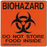 Biohazard Cling Non-adhesive Biohazard Cling - 1018