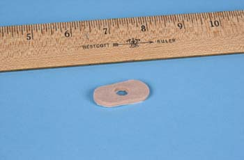 Corn Pad Dr. Jill's One Size Fits Most Adhesive Backing Foot - J-5***FELT FLESH 1/8