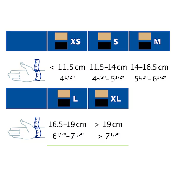 Actimove Wrist Brace Suede Left Beige