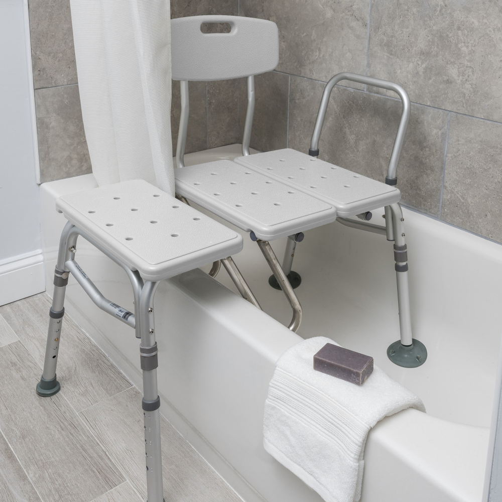Splash Defense™ Transfer Bench with Curtain Guard Protection - RTL12032KDR