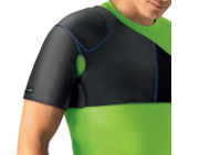 Shoulder Support Extra Pocket For Optional Hot/Cold Pack Small Black - 7557310