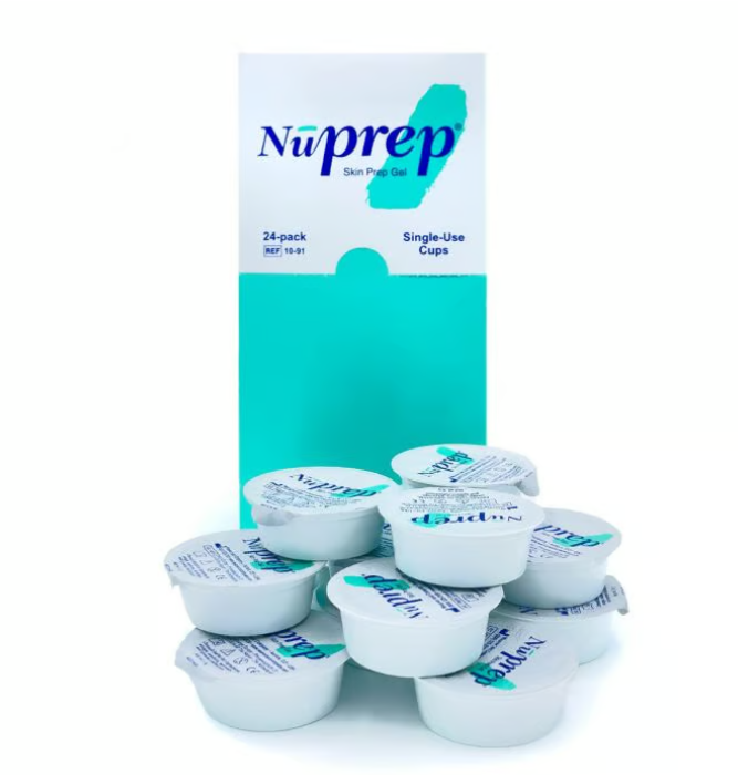 Electrode Skin Prep Solution NuPrep Skin Prep 9 Gram Cup NonSterile - 042679