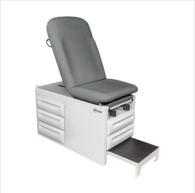 Exam Table with Storage Model 5250 Powered Height Adjustment - 5250TG
