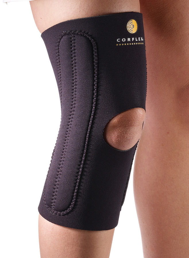 COOLTEX KNEE SLEEVE W/STAYS OPEN PAT
