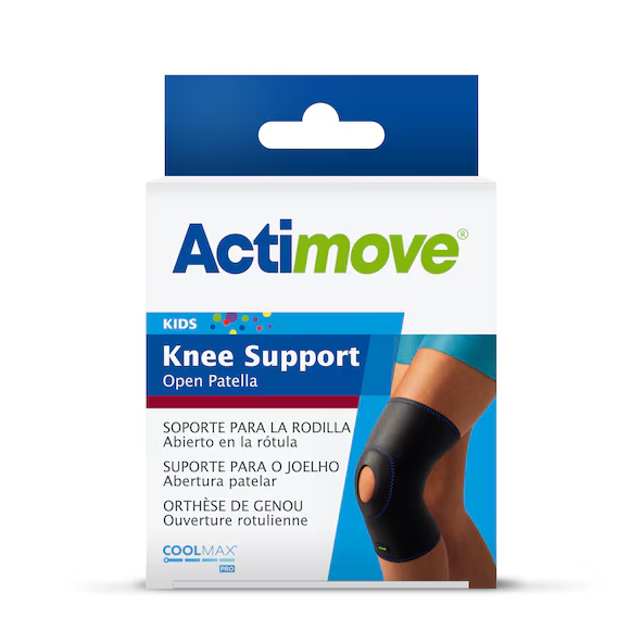 Actimove Kids Knee Support Open Patella Navy