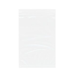 Action Health Colored Zip Bags - White Opaque Zip Bags, 2 Mil Thickness