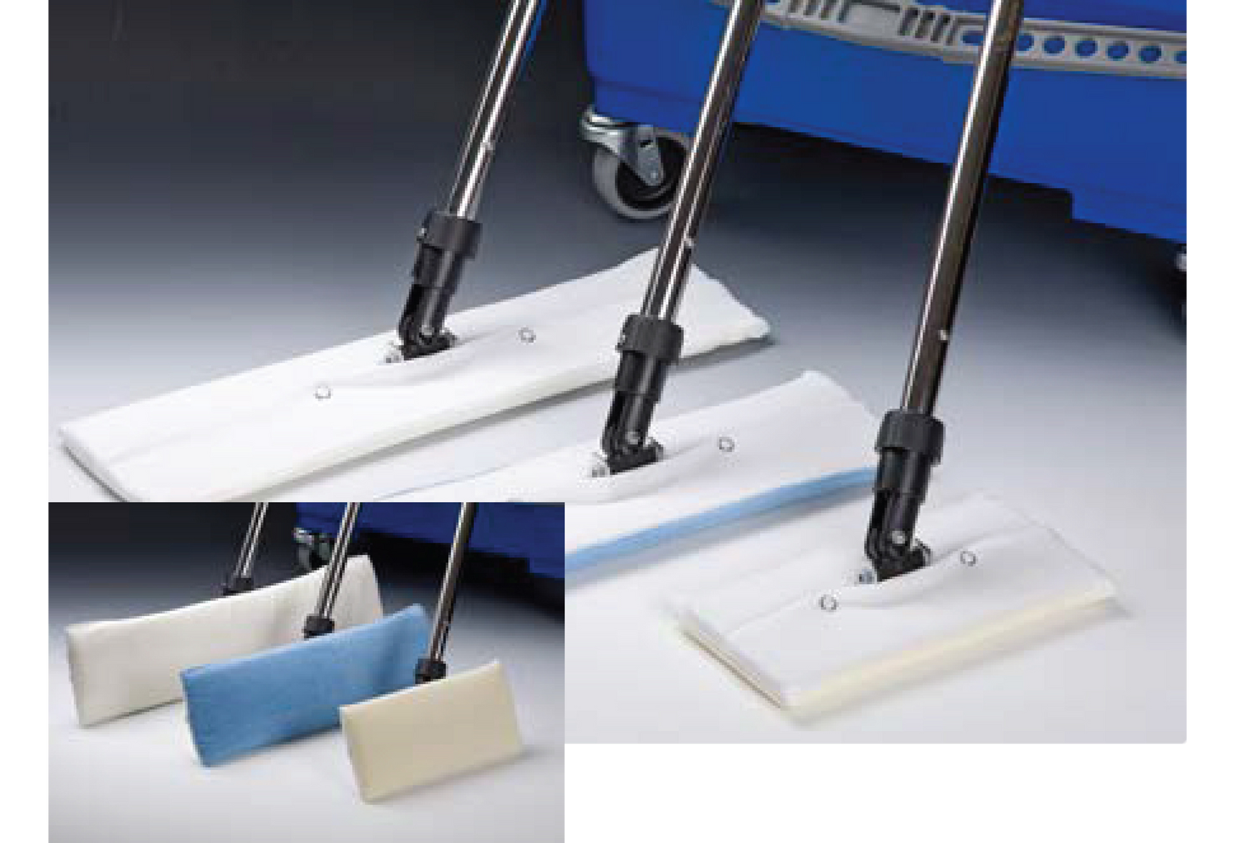 Carter-Health M-Zone SnapMop - MOP, M-ZONE, FLAT, POLYSORB, IRRADIATED, 14" - MZSM11-14IR