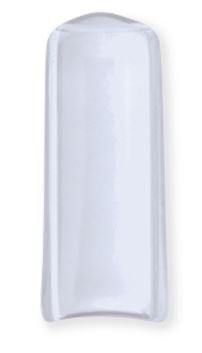 Key Surgical Osteotome Caps - Osteotome Cap without Vents, Clear, 0.25" x 0.75" - 3-03-11