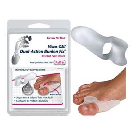 Pedifix Footcare ViscoGEL DualAction Bunion Fix Toe Protector